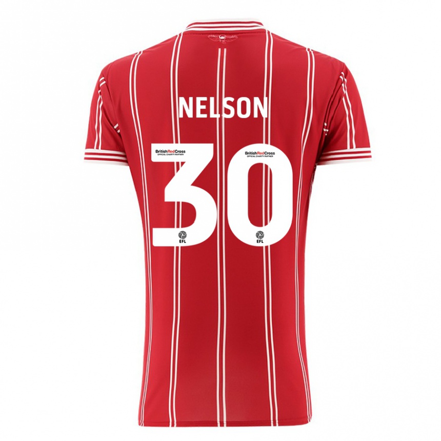 Vaikiškas Raekwon Nelson #30 Raudona Namų Marškinėliai 2023/24 T-Shirt