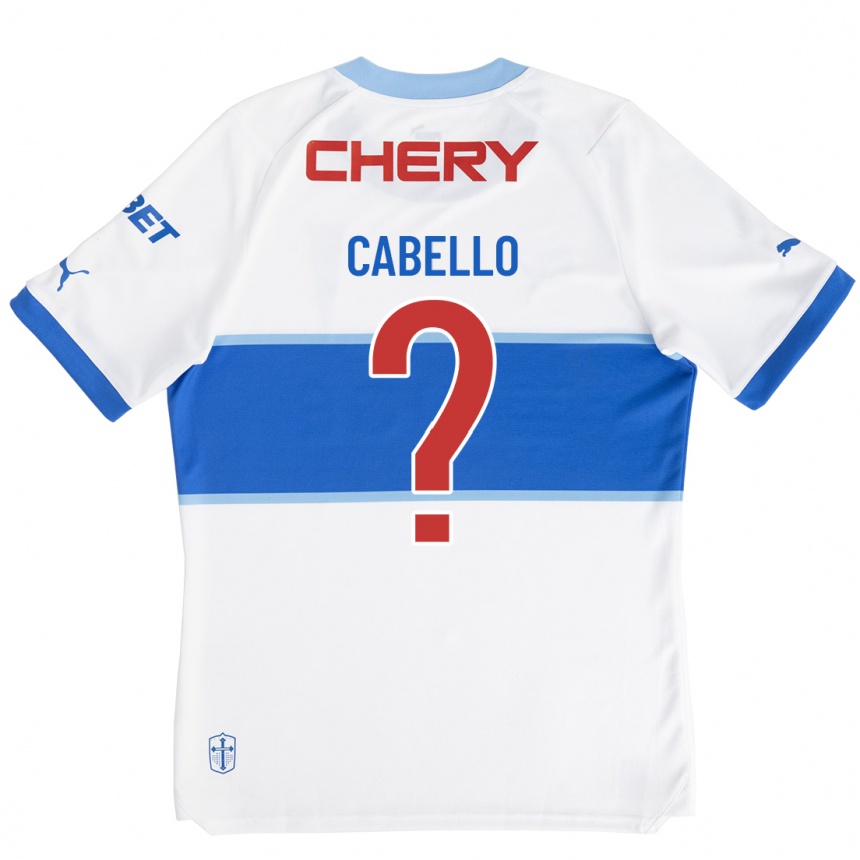 Vaikiškas Sergio Cabello #0 Baltas Namų Marškinėliai 2023/24 T-Shirt