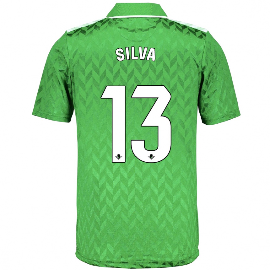 Vaikiškas Rui Silva #13 Žalias Išvykos Marškinėliai 2023/24 T-Shirt