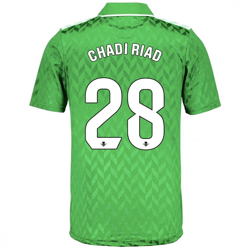 Vaikiškas Chadi Riad #28 Žalias Išvykos Marškinėliai 2023/24 T-Shirt