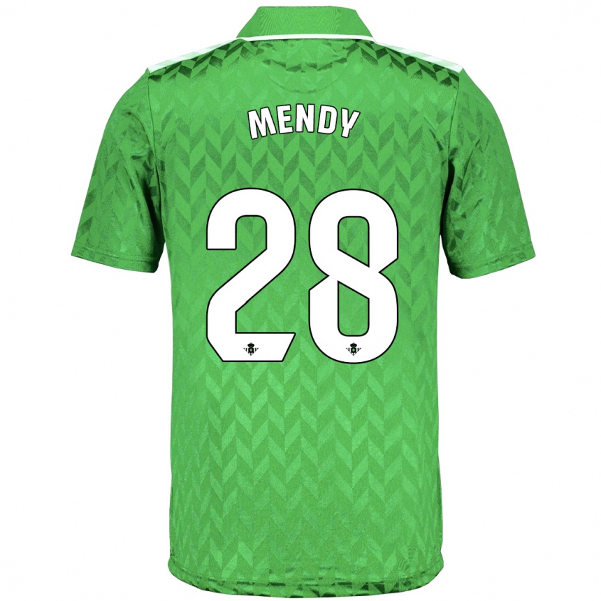 Vaikiškas Nobel Mendy #28 Žalias Išvykos Marškinėliai 2023/24 T-Shirt