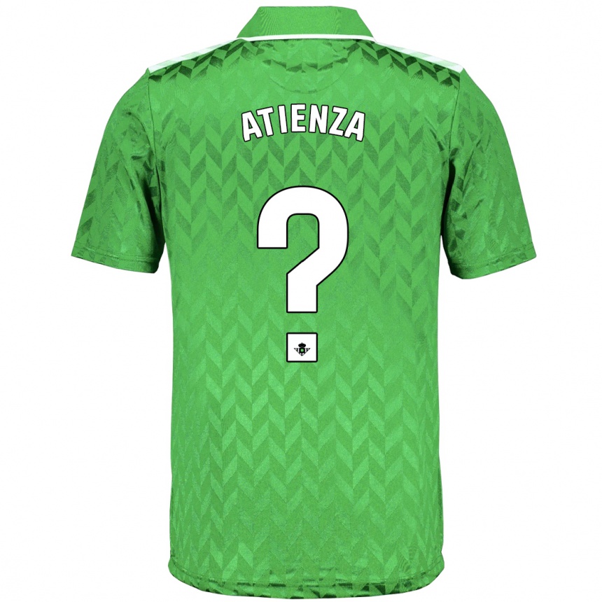 Vaikiškas Diego Atienza #0 Žalias Išvykos Marškinėliai 2023/24 T-Shirt