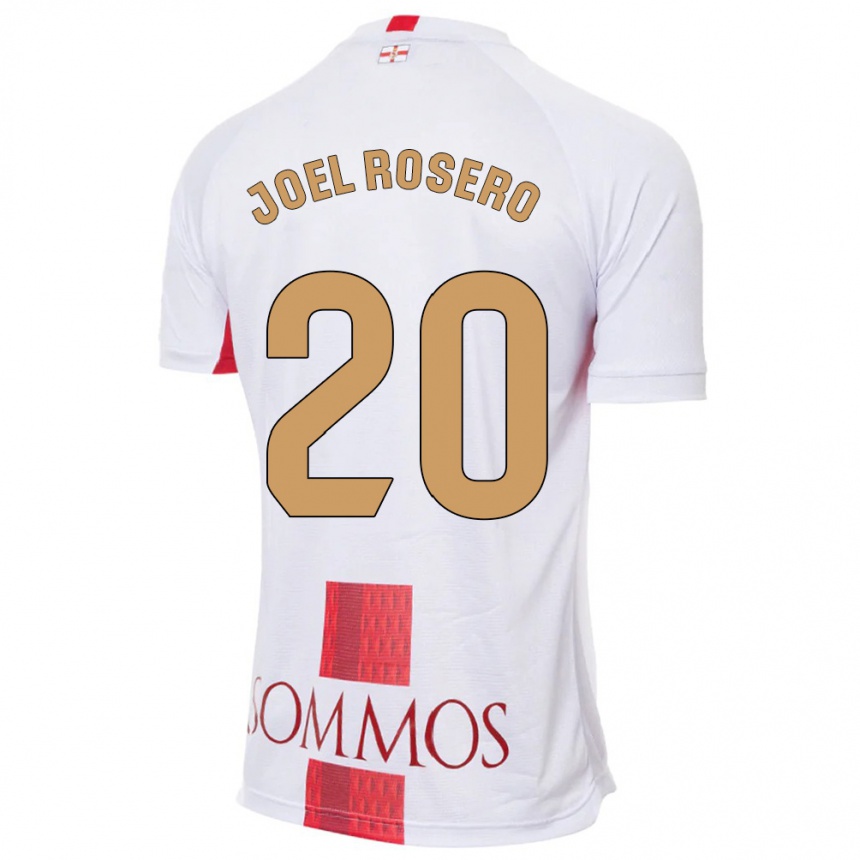 Vaikiškas Alexis Joel Rosero #20 Baltas Išvykos Marškinėliai 2023/24 T-Shirt