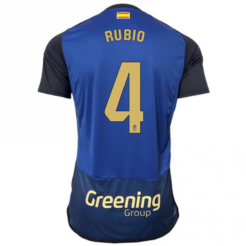 Vaikiškas Miguel Rubio #4 Karinis Jūrų Laivynas Išvykos Marškinėliai 2023/24 T-Shirt