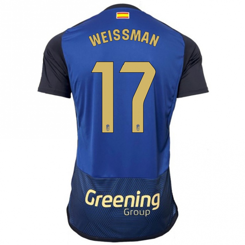 Vaikiškas Shon Weissman #17 Karinis Jūrų Laivynas Išvykos Marškinėliai 2023/24 T-Shirt