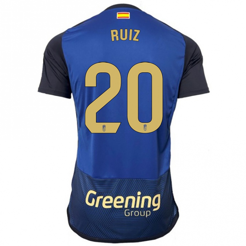 Vaikiškas Sergio Ruiz #20 Karinis Jūrų Laivynas Išvykos Marškinėliai 2023/24 T-Shirt