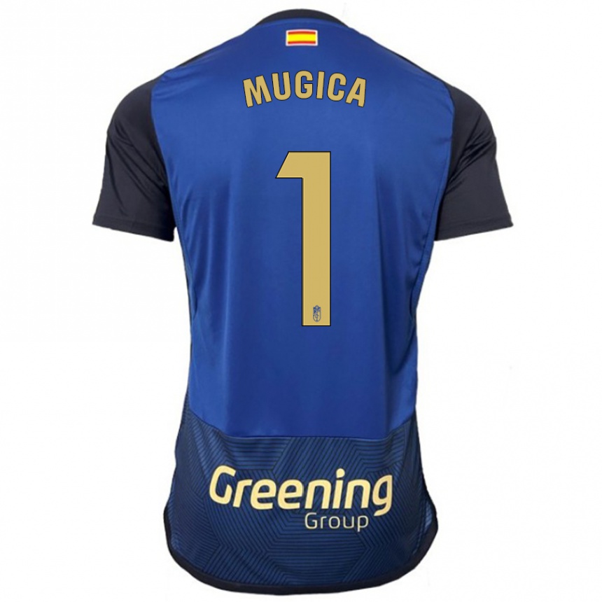 Vaikiškas Juan Múgica #1 Karinis Jūrų Laivynas Išvykos Marškinėliai 2023/24 T-Shirt