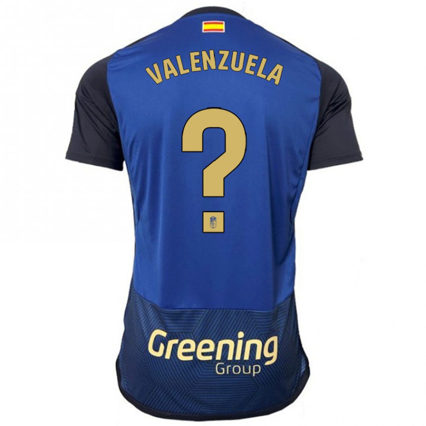 Vaikiškas Adrián Valenzuela #0 Karinis Jūrų Laivynas Išvykos Marškinėliai 2023/24 T-Shirt