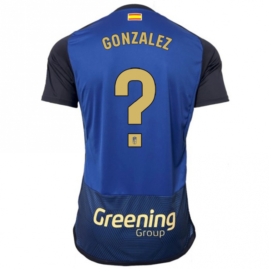 Vaikiškas Paco González #0 Karinis Jūrų Laivynas Išvykos Marškinėliai 2023/24 T-Shirt