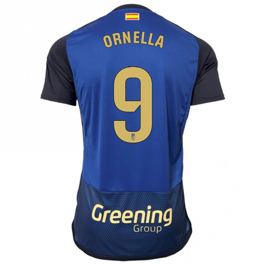 Vaikiškas Ornella María Vignola Cabot #9 Karinis Jūrų Laivynas Išvykos Marškinėliai 2023/24 T-Shirt