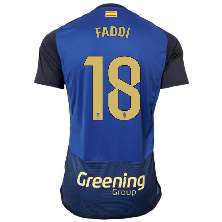 Vaikiškas Inés Faddi #18 Karinis Jūrų Laivynas Išvykos Marškinėliai 2023/24 T-Shirt