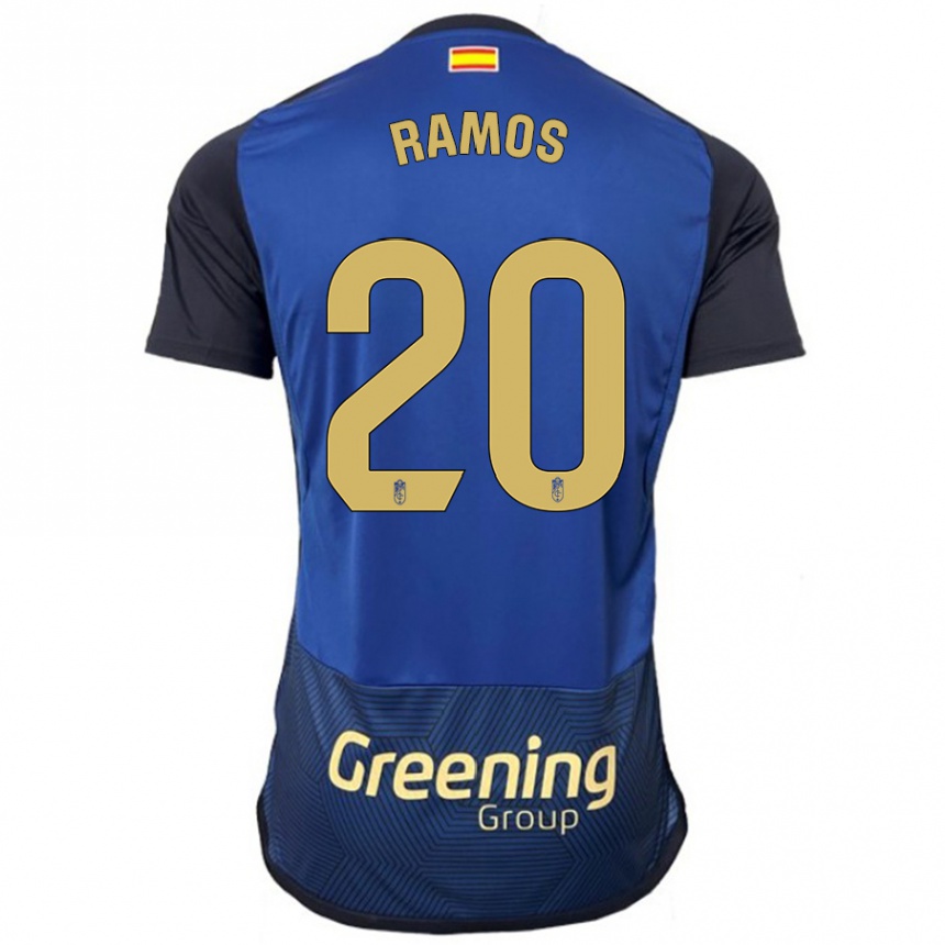 Vaikiškas Lucía Ramos #20 Karinis Jūrų Laivynas Išvykos Marškinėliai 2023/24 T-Shirt