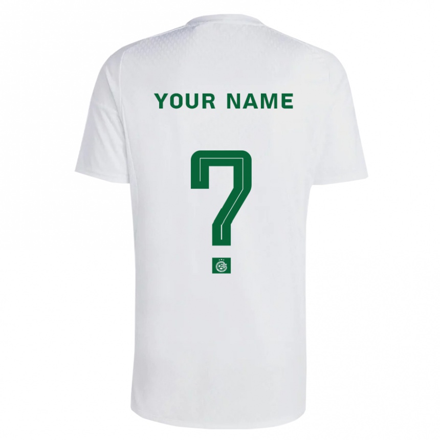 Vaikiškas Jūsų Vardas #0 Žalia Mėlyna Išvykos Marškinėliai 2023/24 T-Shirt