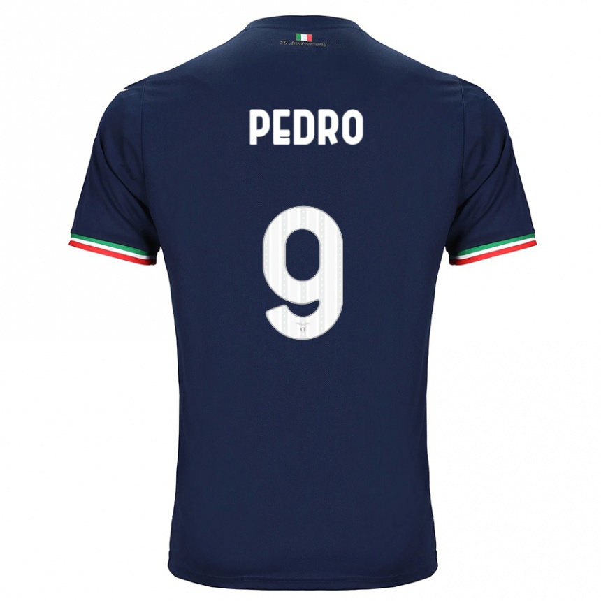 Vaikiškas Pedro #9 Karinis Jūrų Laivynas Išvykos Marškinėliai 2023/24 T-Shirt