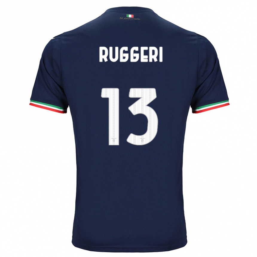 Vaikiškas Fabio Ruggeri #13 Karinis Jūrų Laivynas Išvykos Marškinėliai 2023/24 T-Shirt
