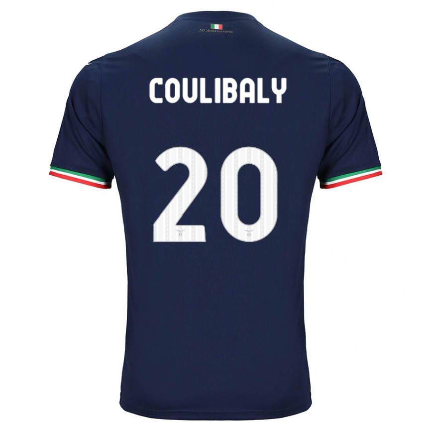 Vaikiškas Larsson Coulibaly #20 Karinis Jūrų Laivynas Išvykos Marškinėliai 2023/24 T-Shirt