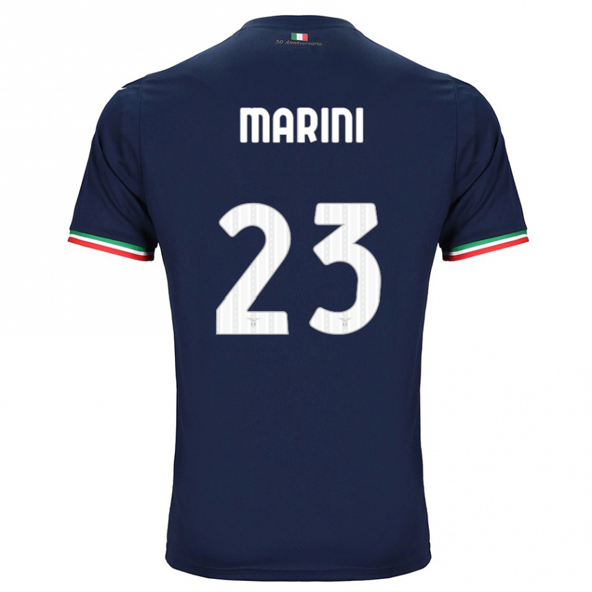 Vaikiškas Matteo Marini #23 Karinis Jūrų Laivynas Išvykos Marškinėliai 2023/24 T-Shirt