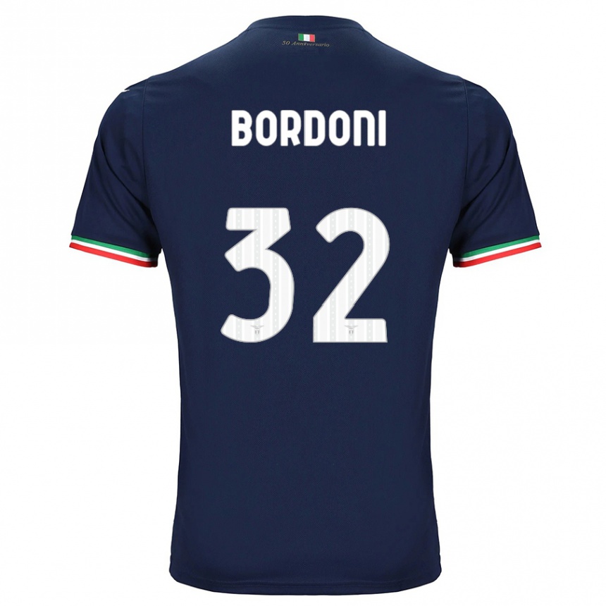 Vaikiškas Tommaso Bordoni #32 Karinis Jūrų Laivynas Išvykos Marškinėliai 2023/24 T-Shirt