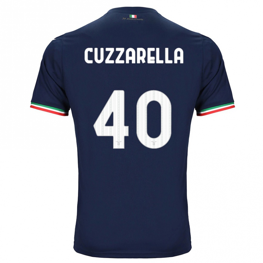 Vaikiškas Cristian Cuzzarella #40 Karinis Jūrų Laivynas Išvykos Marškinėliai 2023/24 T-Shirt