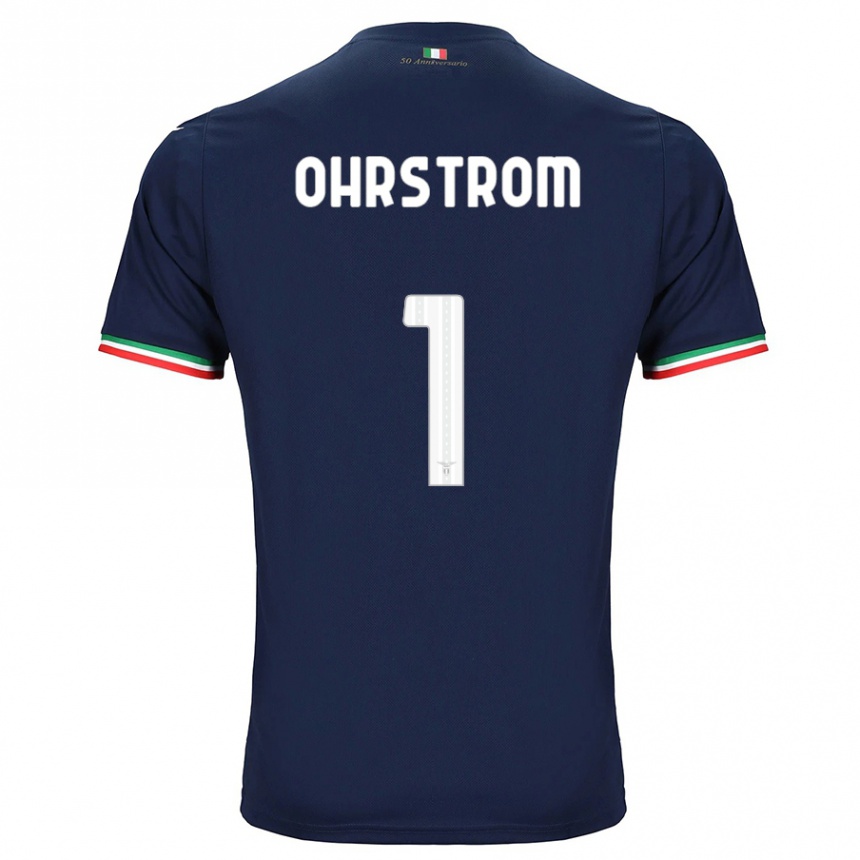 Vaikiškas Stephanie Ohrstrom #1 Karinis Jūrų Laivynas Išvykos Marškinėliai 2023/24 T-Shirt