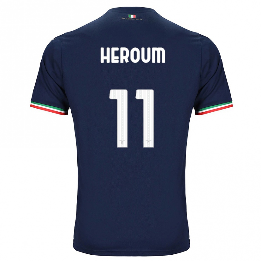 Vaikiškas Nora Heroum #11 Karinis Jūrų Laivynas Išvykos Marškinėliai 2023/24 T-Shirt