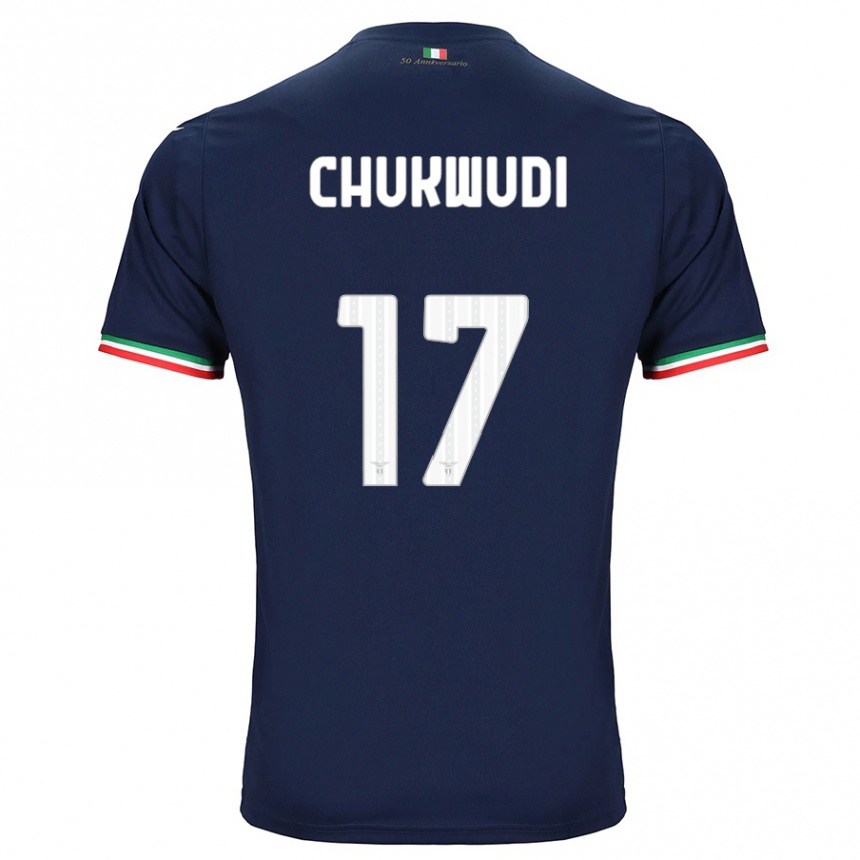 Vaikiškas Ogonna Franca Chukwudi #17 Karinis Jūrų Laivynas Išvykos Marškinėliai 2023/24 T-Shirt