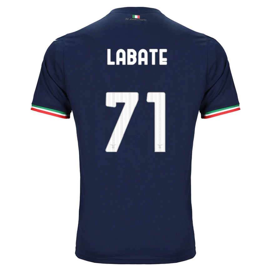 Vaikiškas Camilla Labate #71 Karinis Jūrų Laivynas Išvykos Marškinėliai 2023/24 T-Shirt