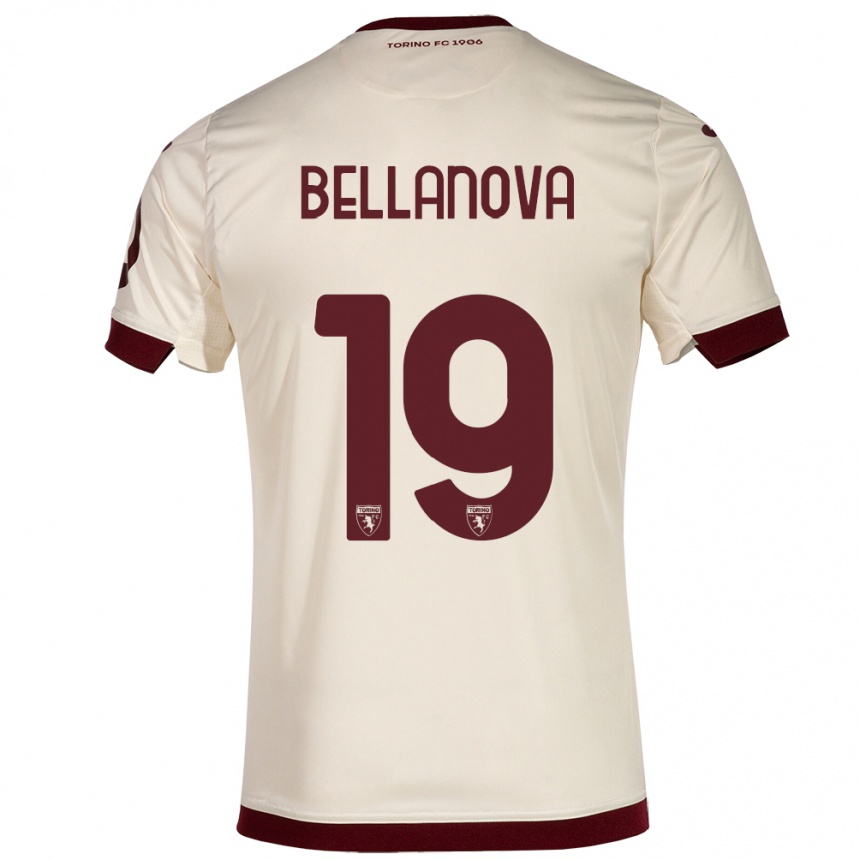 Vaikiškas Raoul Bellanova #19 Šampanas Išvykos Marškinėliai 2023/24 T-Shirt