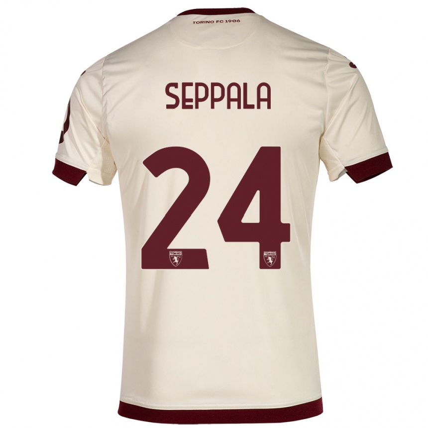 Vaikiškas Rosa Lappi-Seppälä #24 Šampanas Išvykos Marškinėliai 2023/24 T-Shirt