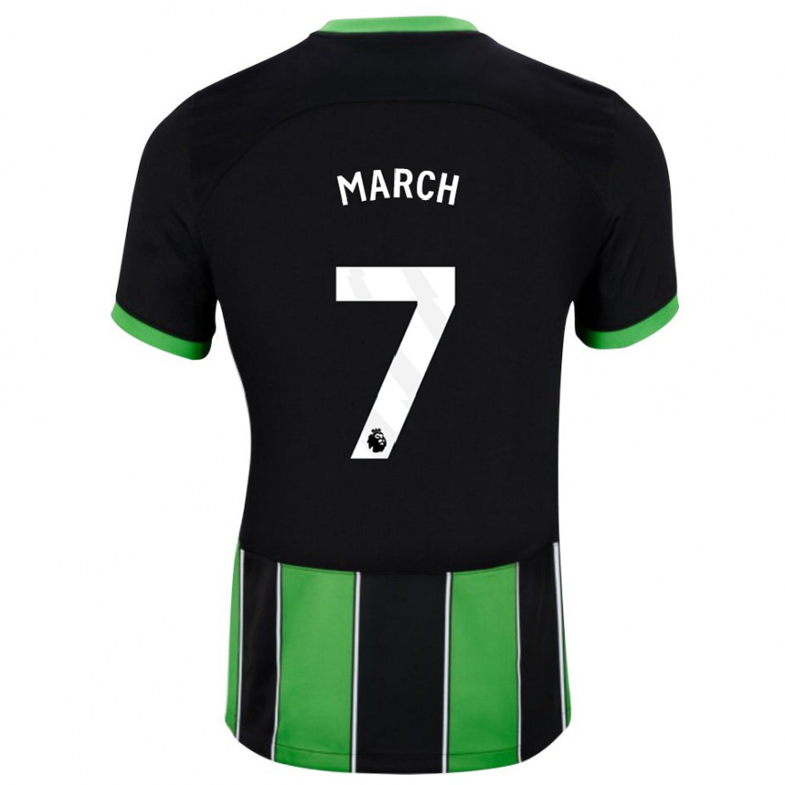 Vaikiškas Solly March #7 Juoda Žalia Išvykos Marškinėliai 2023/24 T-Shirt