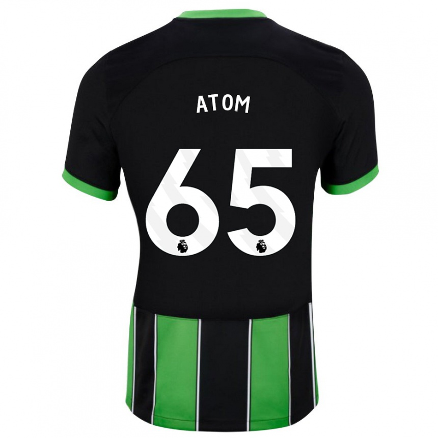 Vaikiškas Noel Atom #65 Juoda Žalia Išvykos Marškinėliai 2023/24 T-Shirt