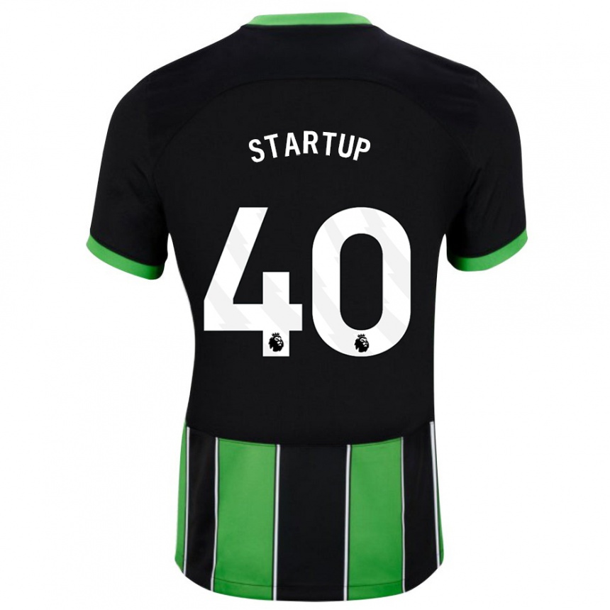 Vaikiškas Katie Startup #40 Juoda Žalia Išvykos Marškinėliai 2023/24 T-Shirt