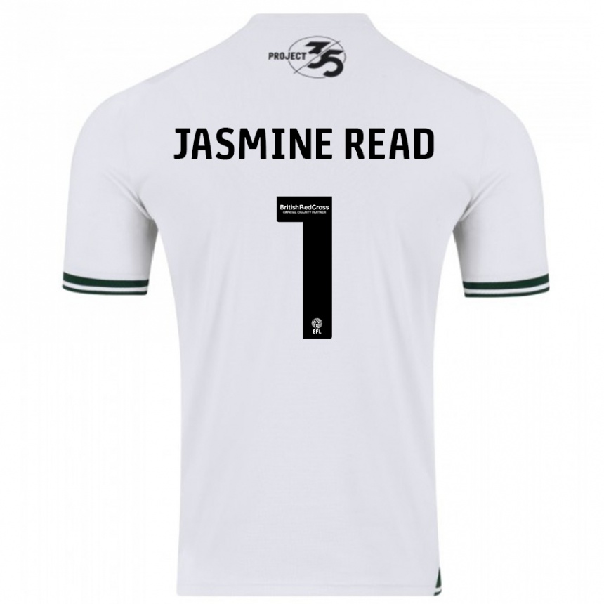 Vaikiškas Jasmine Read #1 Baltas Išvykos Marškinėliai 2023/24 T-Shirt