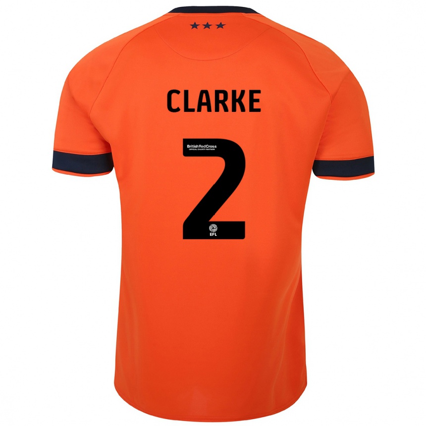 Vaikiškas Harry Clarke #2 Oranžinė Išvykos Marškinėliai 2023/24 T-Shirt