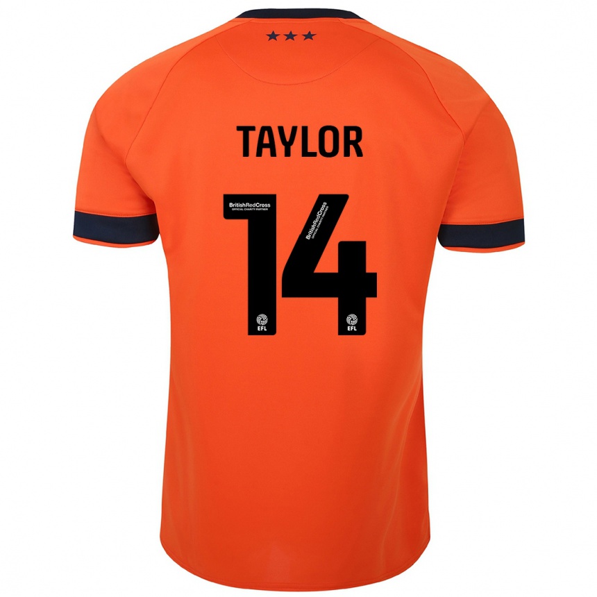 Vaikiškas Jack Taylor #14 Oranžinė Išvykos Marškinėliai 2023/24 T-Shirt