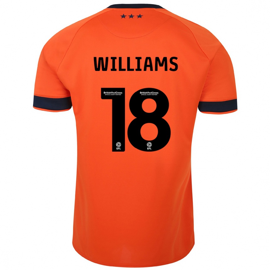 Vaikiškas Brandon Williams #18 Oranžinė Išvykos Marškinėliai 2023/24 T-Shirt