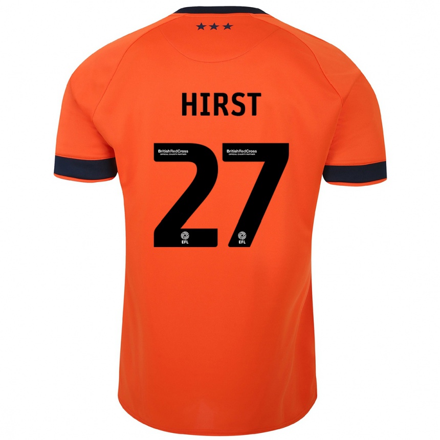 Vaikiškas George Hirst #27 Oranžinė Išvykos Marškinėliai 2023/24 T-Shirt