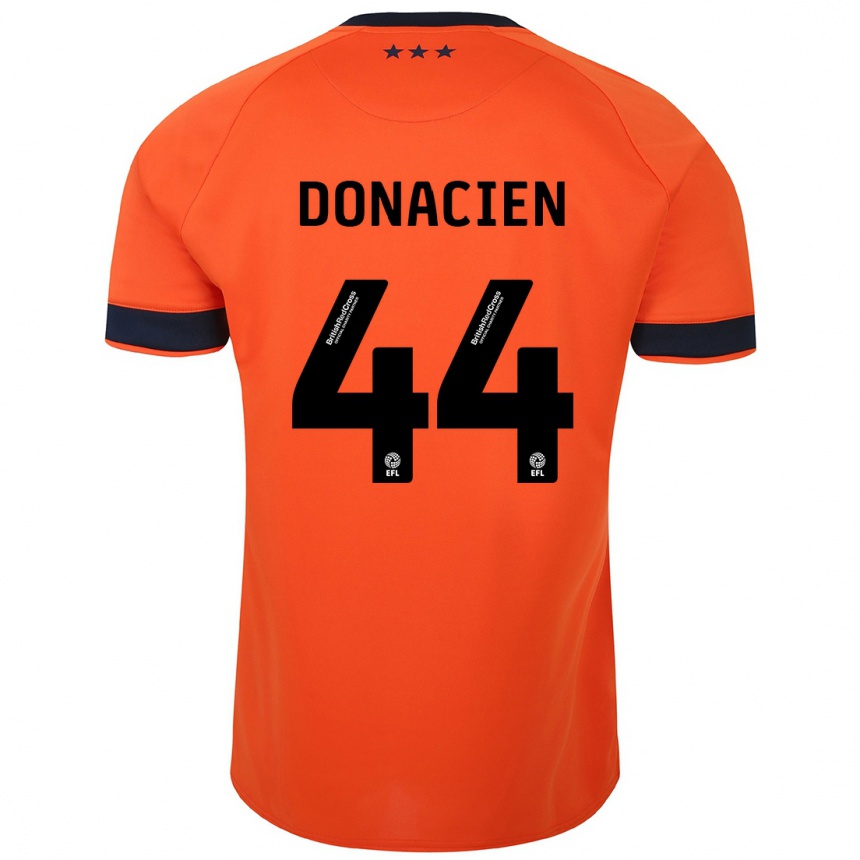 Vaikiškas Janoi Donacien #44 Oranžinė Išvykos Marškinėliai 2023/24 T-Shirt