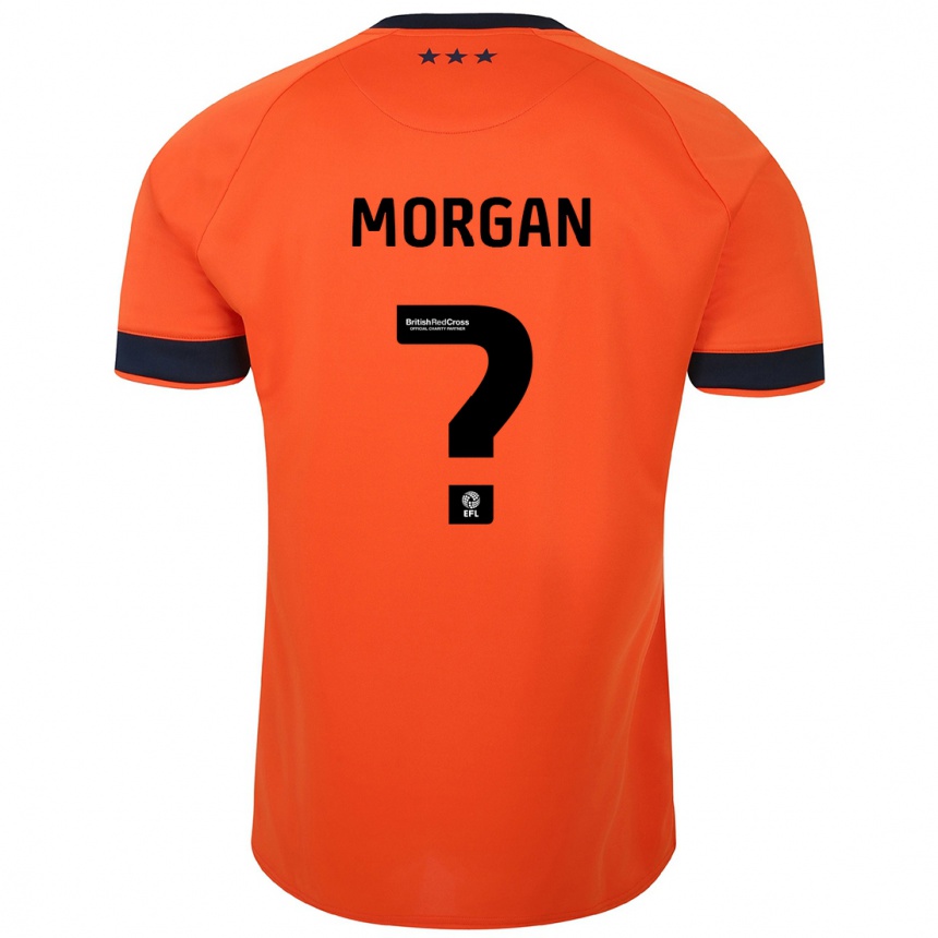 Vaikiškas Rio Oudnie-Morgan #0 Oranžinė Išvykos Marškinėliai 2023/24 T-Shirt