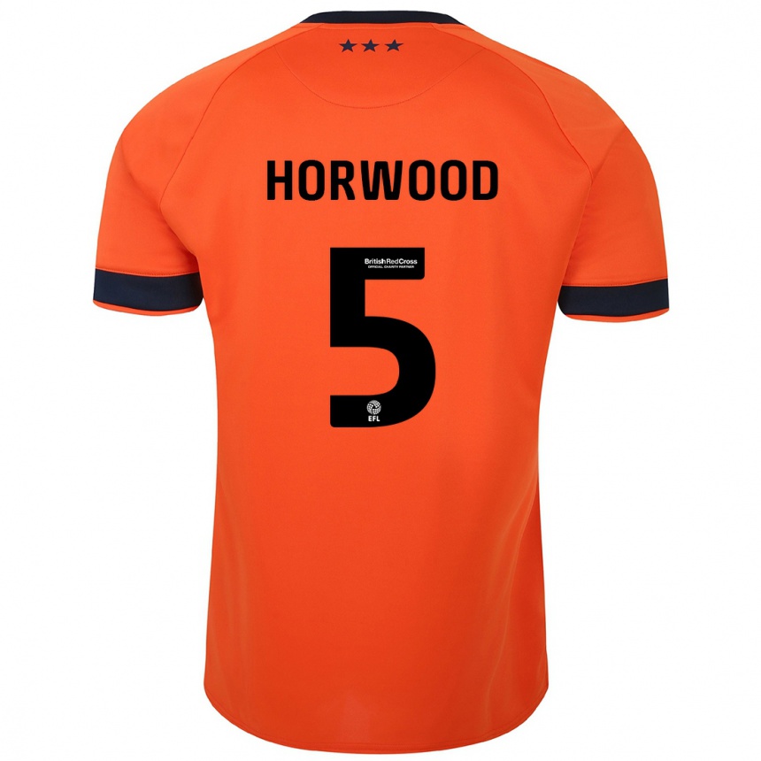 Vaikiškas Bonnie Horwood #5 Oranžinė Išvykos Marškinėliai 2023/24 T-Shirt