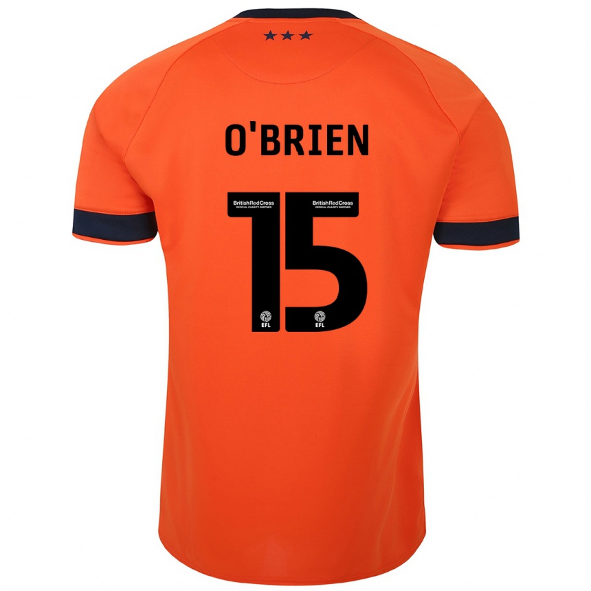 Vaikiškas Lucy O'brien #15 Oranžinė Išvykos Marškinėliai 2023/24 T-Shirt