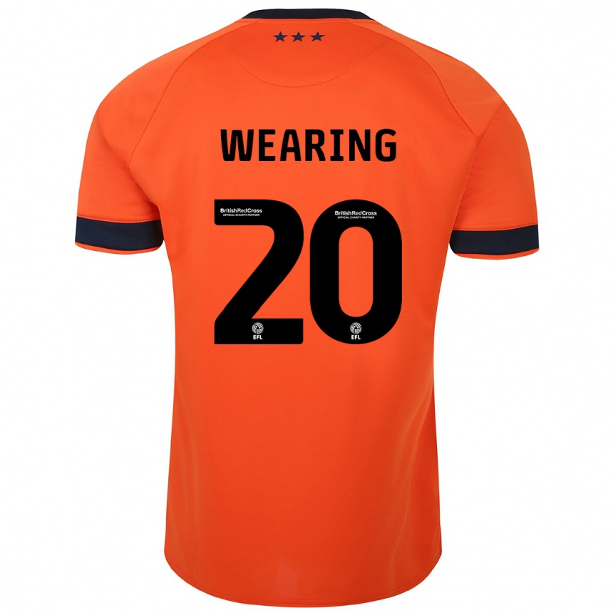 Vaikiškas Megan Wearing #20 Oranžinė Išvykos Marškinėliai 2023/24 T-Shirt