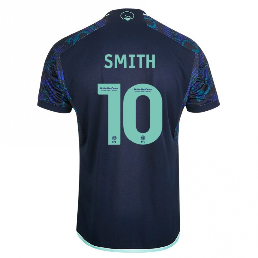 Vaikiškas Kathryn Smith #10 Mėlyna Išvykos Marškinėliai 2023/24 T-Shirt