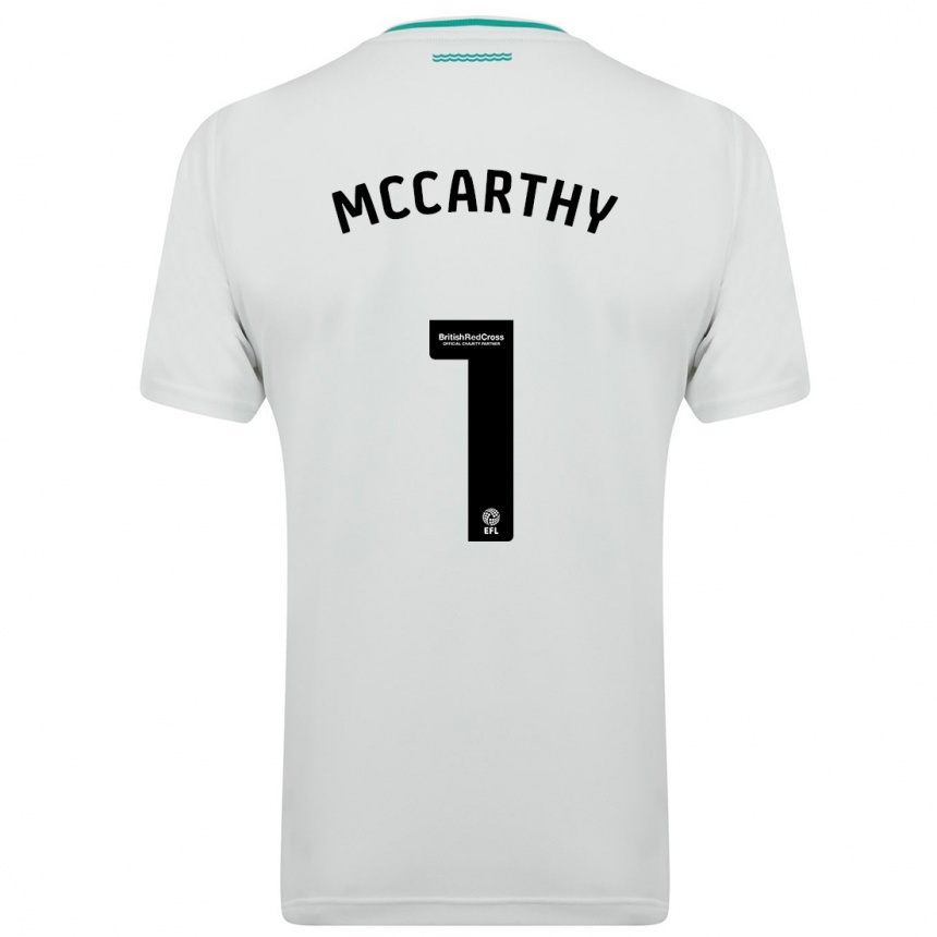 Vaikiškas Alex Mccarthy #1 Baltas Išvykos Marškinėliai 2023/24 T-Shirt