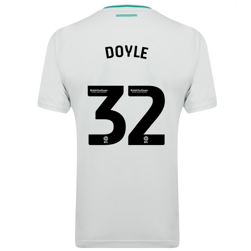 Vaikiškas Kamari Doyle #32 Baltas Išvykos Marškinėliai 2023/24 T-Shirt