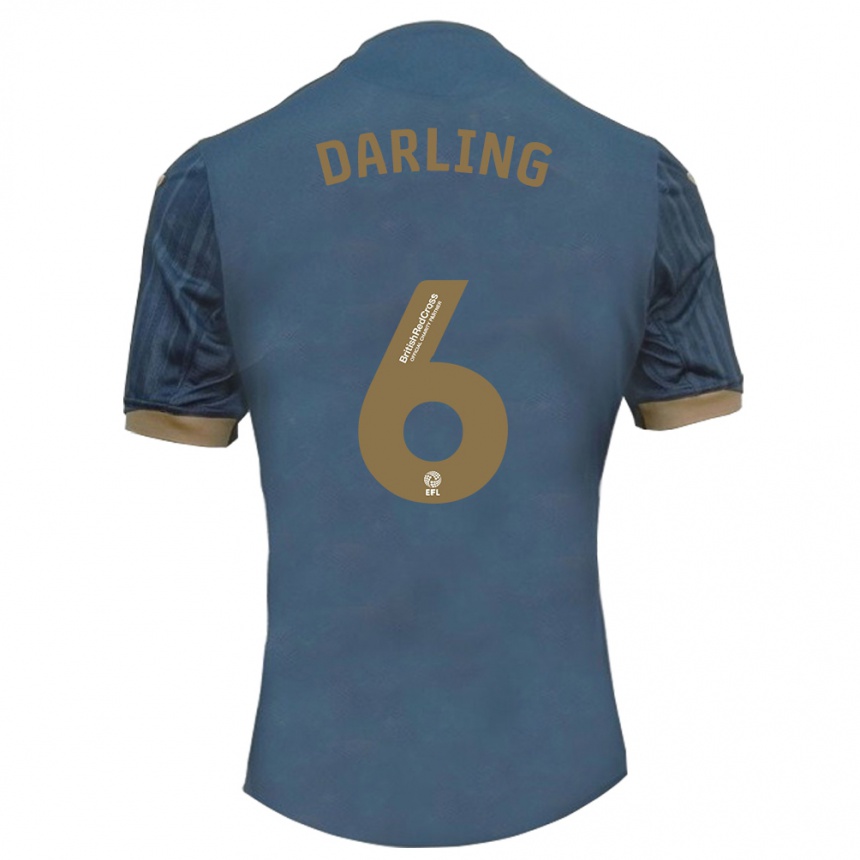 Vaikiškas Harry Darling #6 Tamsi Žalsva Išvykos Marškinėliai 2023/24 T-Shirt