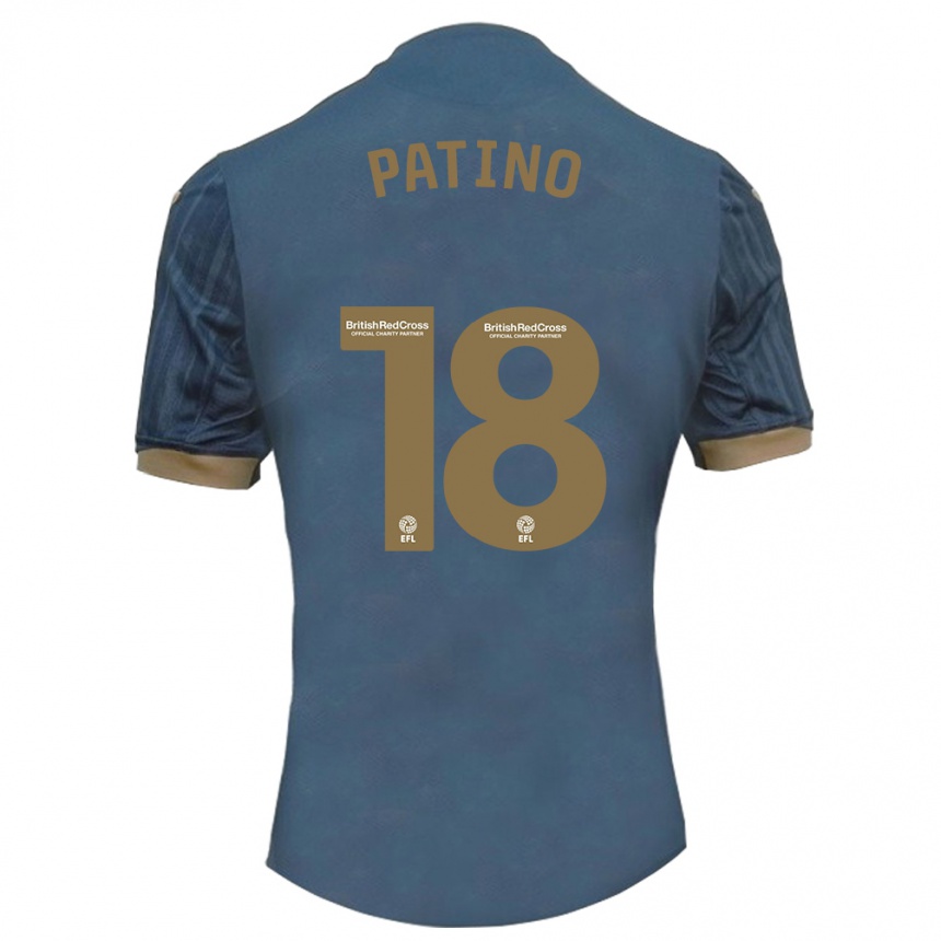 Vaikiškas Charlie Patino #18 Tamsi Žalsva Išvykos Marškinėliai 2023/24 T-Shirt