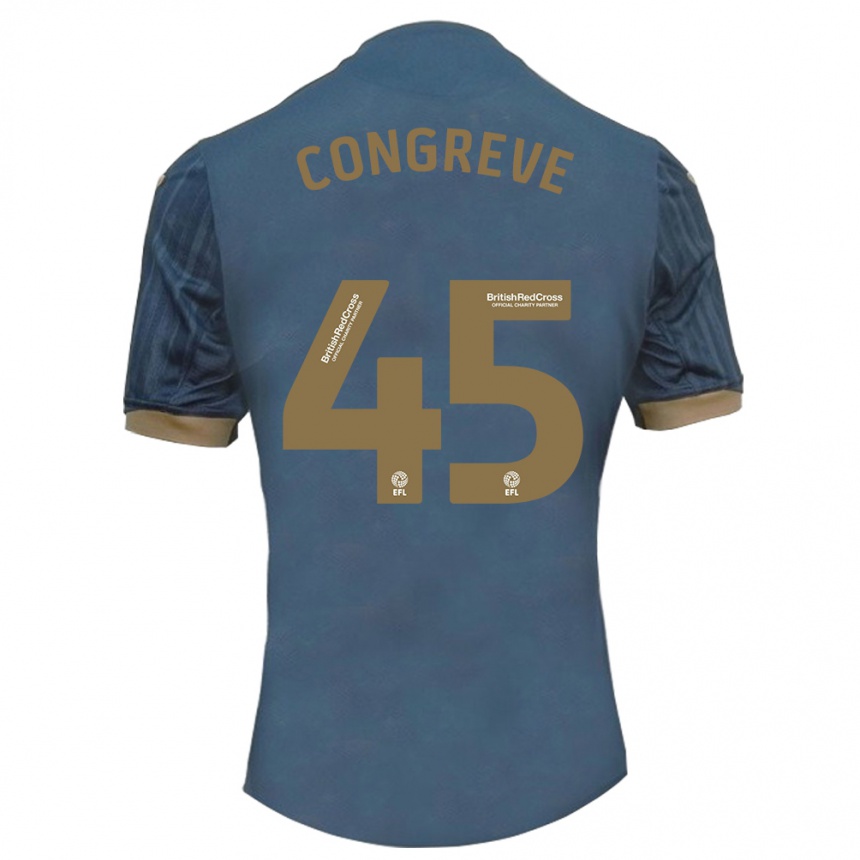 Vaikiškas Cameron Congreve #45 Tamsi Žalsva Išvykos Marškinėliai 2023/24 T-Shirt