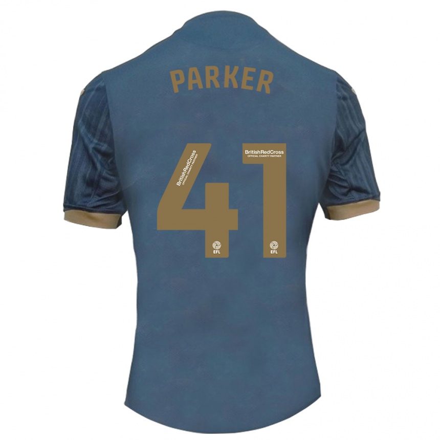 Vaikiškas Sam Parker #41 Tamsi Žalsva Išvykos Marškinėliai 2023/24 T-Shirt