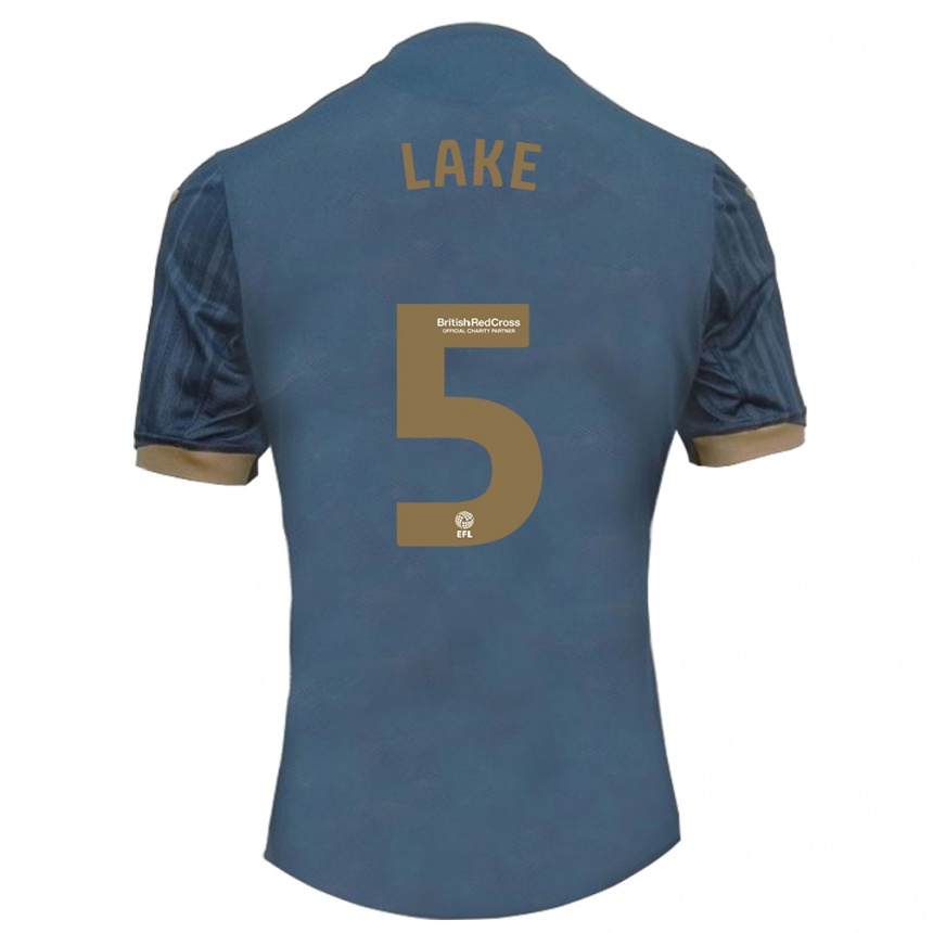 Vaikiškas Ellie Lake #5 Tamsi Žalsva Išvykos Marškinėliai 2023/24 T-Shirt